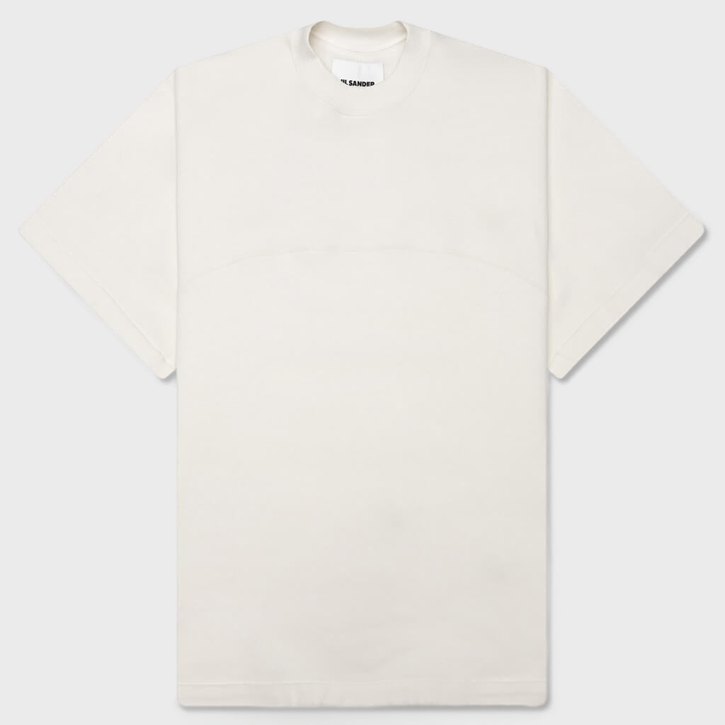 Stitch Detail T-Shirt - Piuma