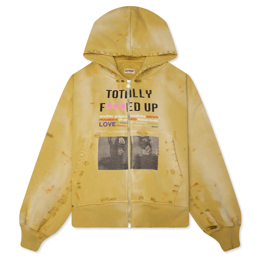 TFU Zip Hoodie - Yellow – Feature