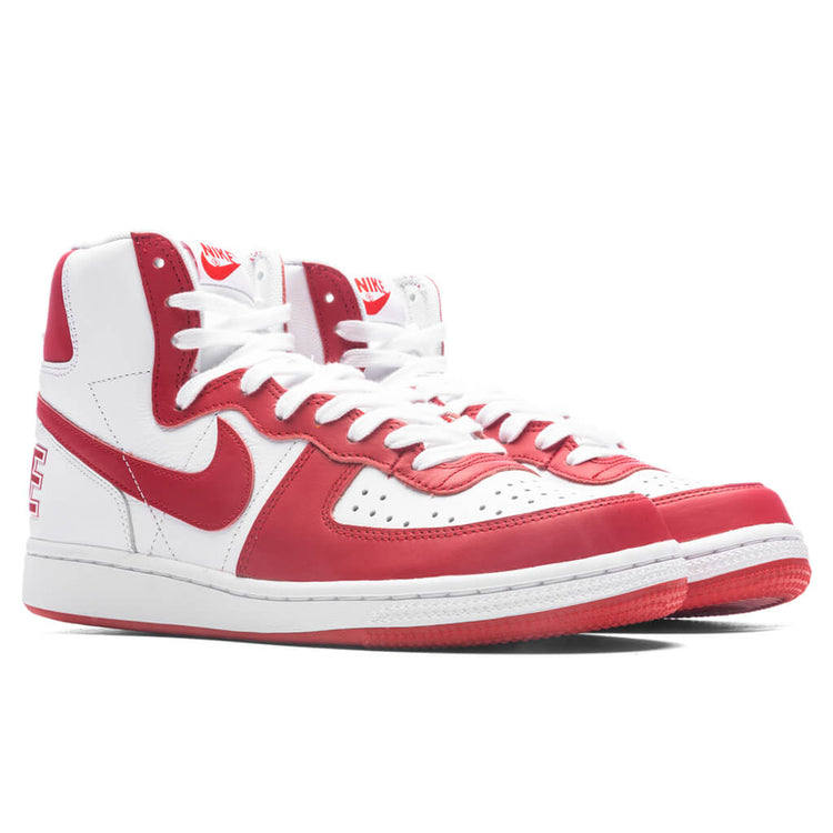 Terminator High - White/University Red – Feature