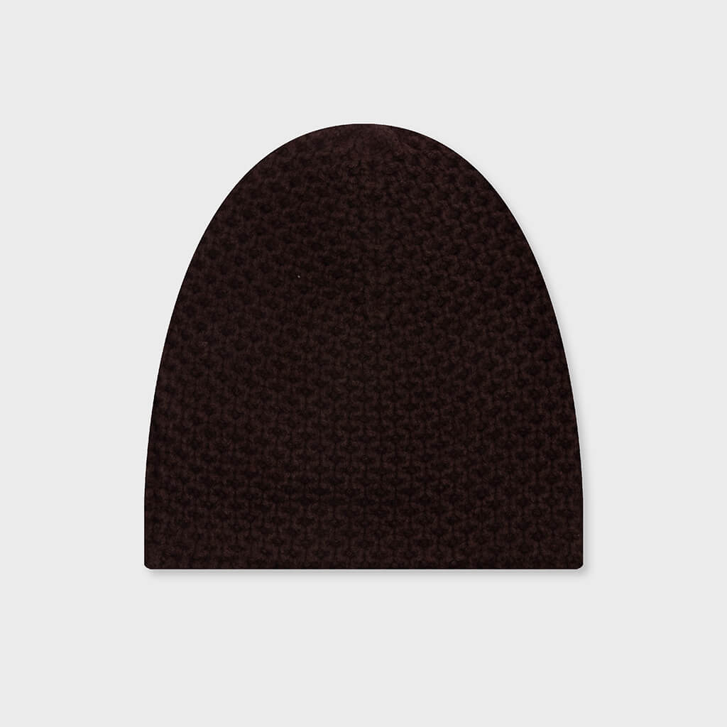 Textured Knit Skullcap - Brown – Feature