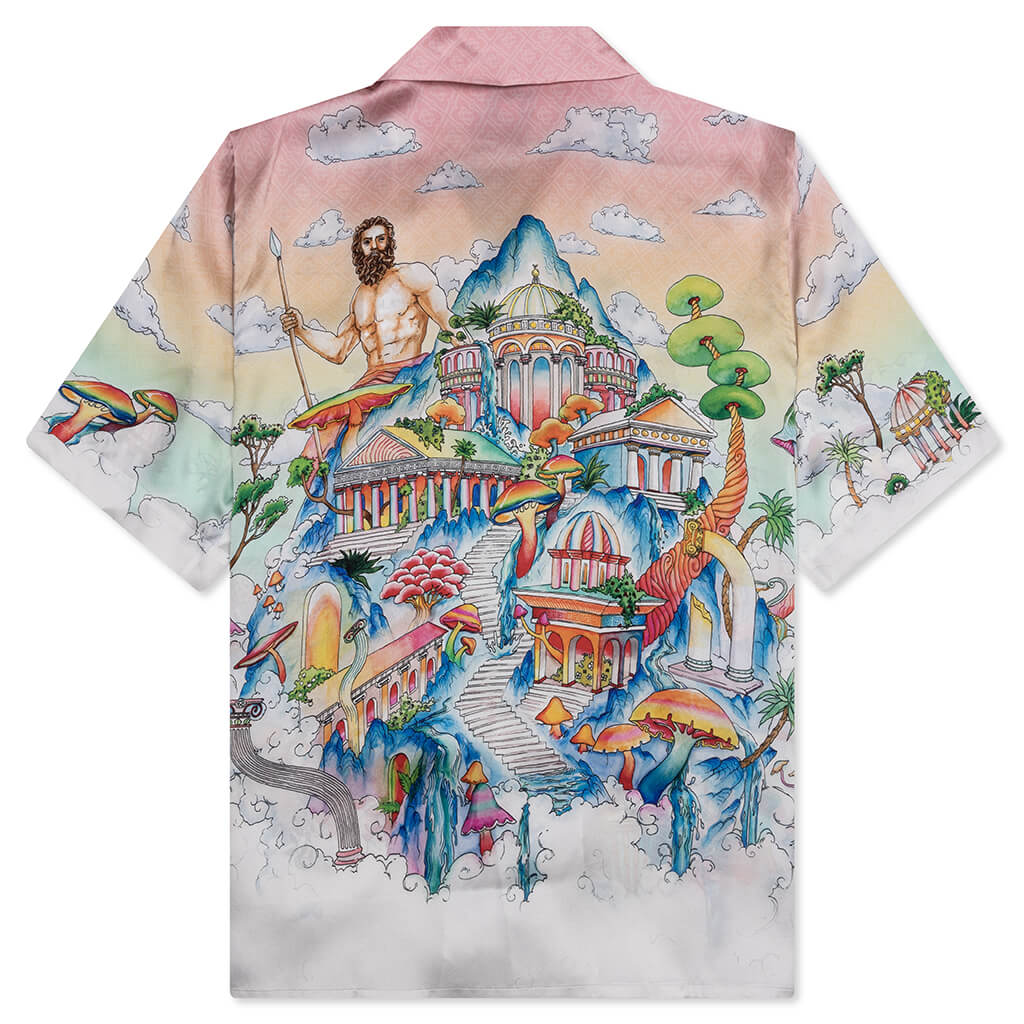 The Road To Knowledge S/S Cuban Collar Shirt - Multi – Feature