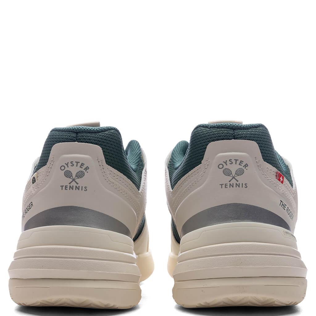 Women's The Roger Clubhouse Pro 1 - Ivory/Evergreen – Feature
