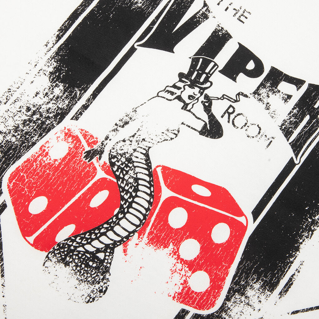 Represent x The Viper Room Dice T-Shirt - Flat White – Feature