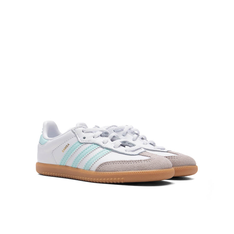 adidas gazelle silver green womens Toddlers Samba OG