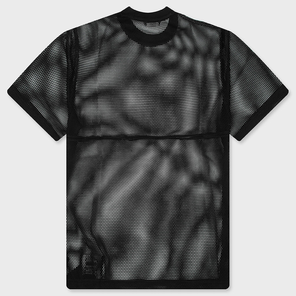 Tresoldi Open Mesh Tee - Black