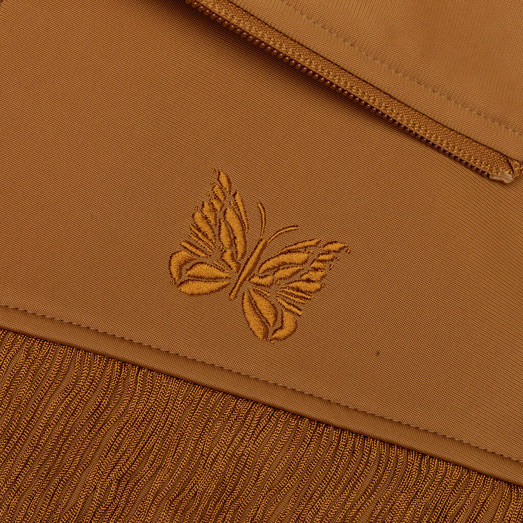 Tricot Jersey Fringe Track Jacket - Gold – Feature
