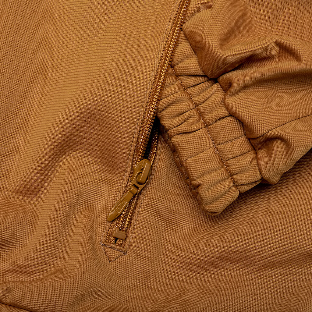 Tricot Jersey Fringe Track Jacket - Gold – Feature