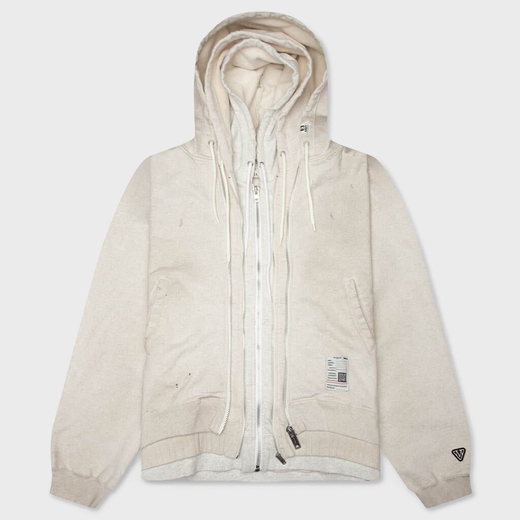 Triple Layered Parka - White