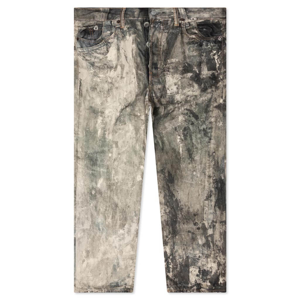 Printed Wide Leg Pants - Cold Grey – Feature