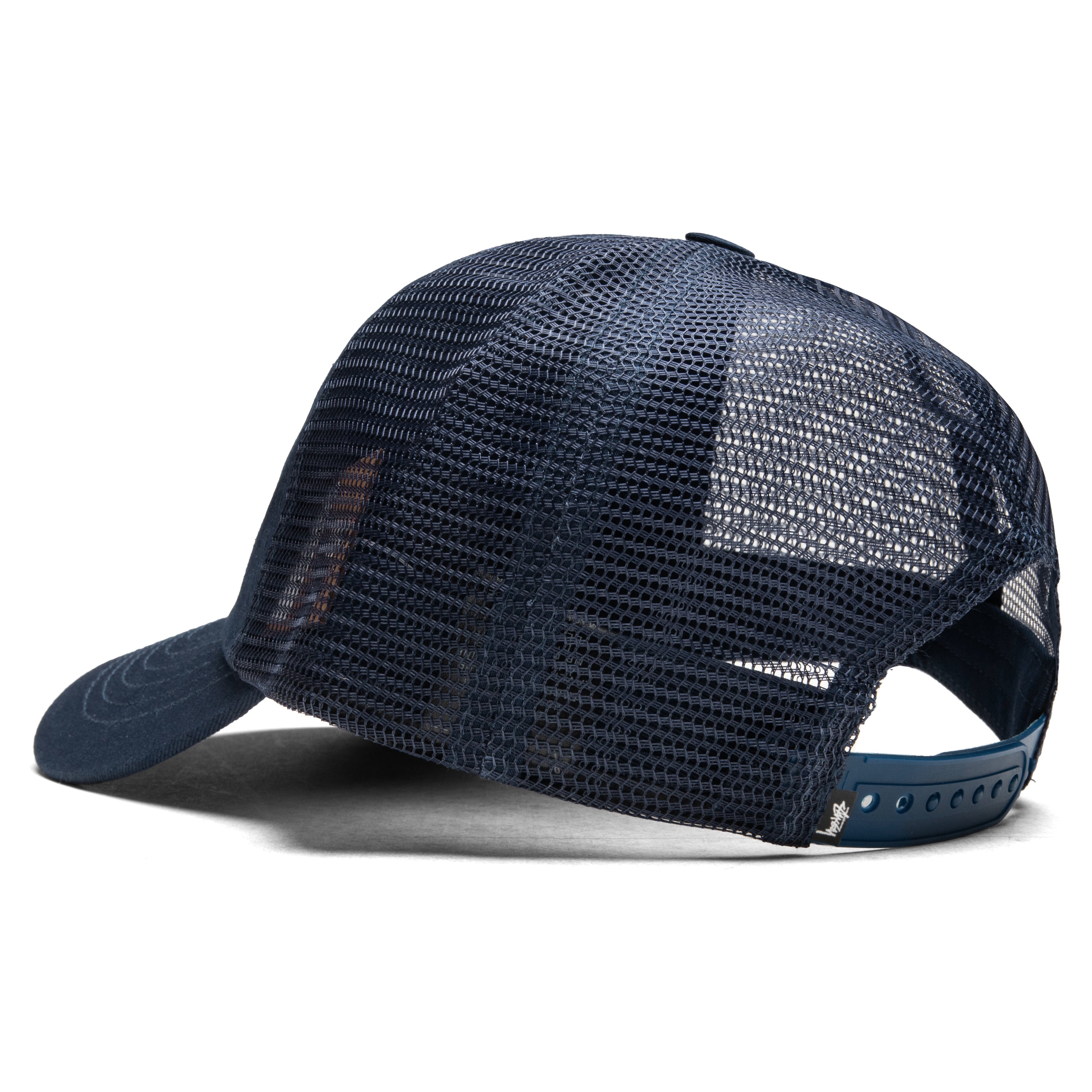 Trucker S Crown Cap - Navy – Feature