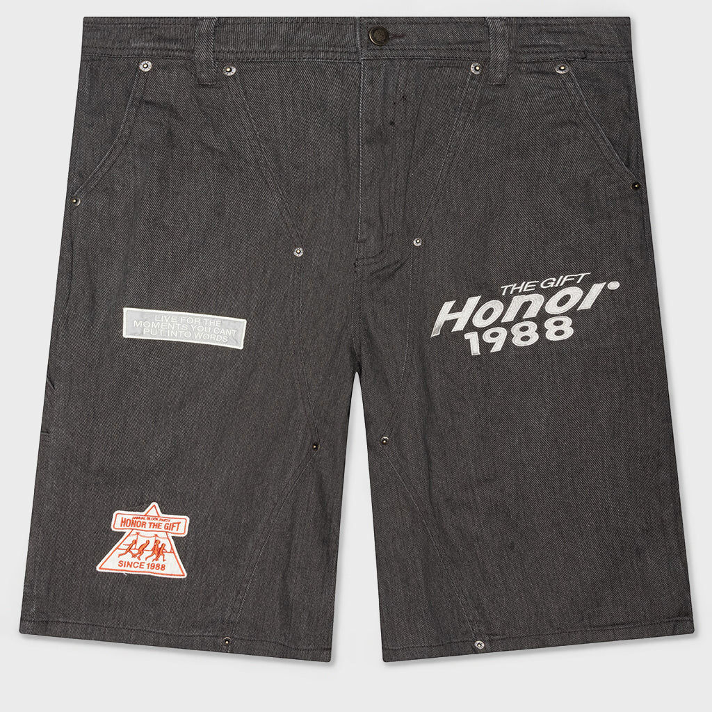 Twill Carpenter Short - Black