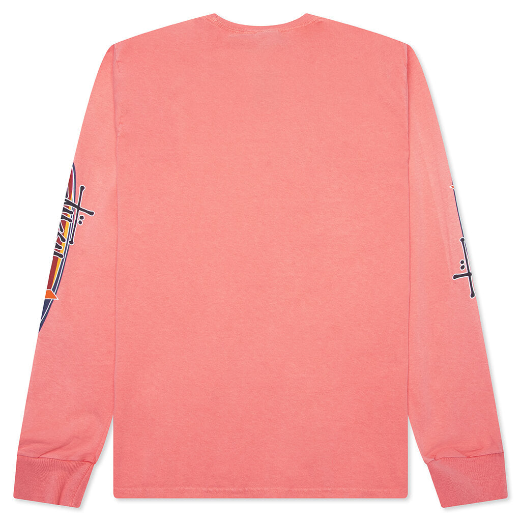 Two Star Pigment Dyed L/S Tee - Sherbert – Feature