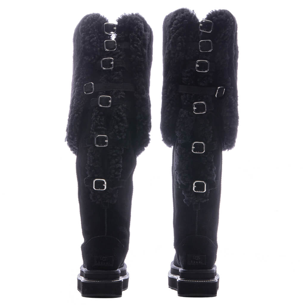 UGG x Sacai Women's Thigh High Boot - Black – Feature
