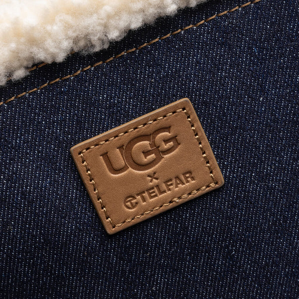 UGG X TELFAR Large Shopper - Denim – shop.telfar