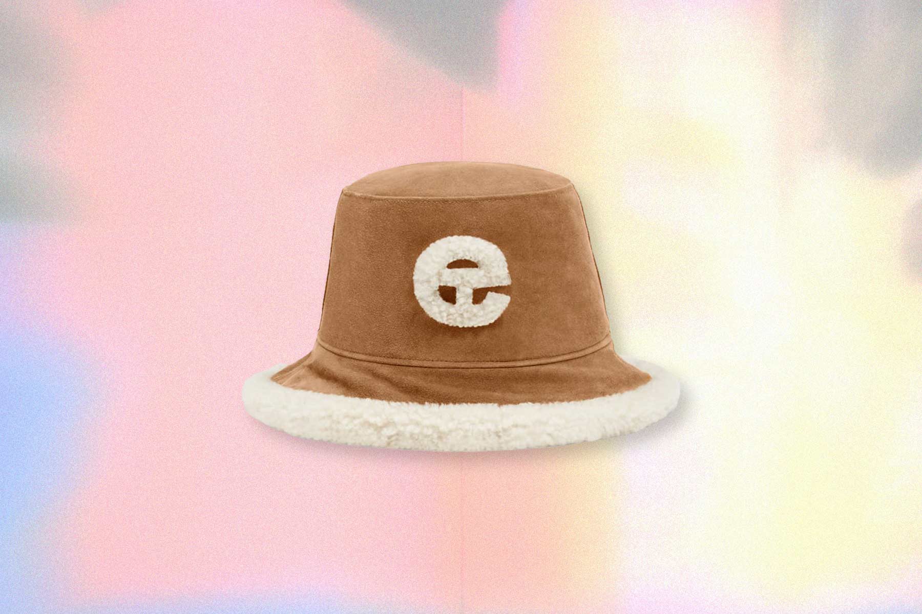 Telfar x UGG Fleece Bucket Hat Heather Grey