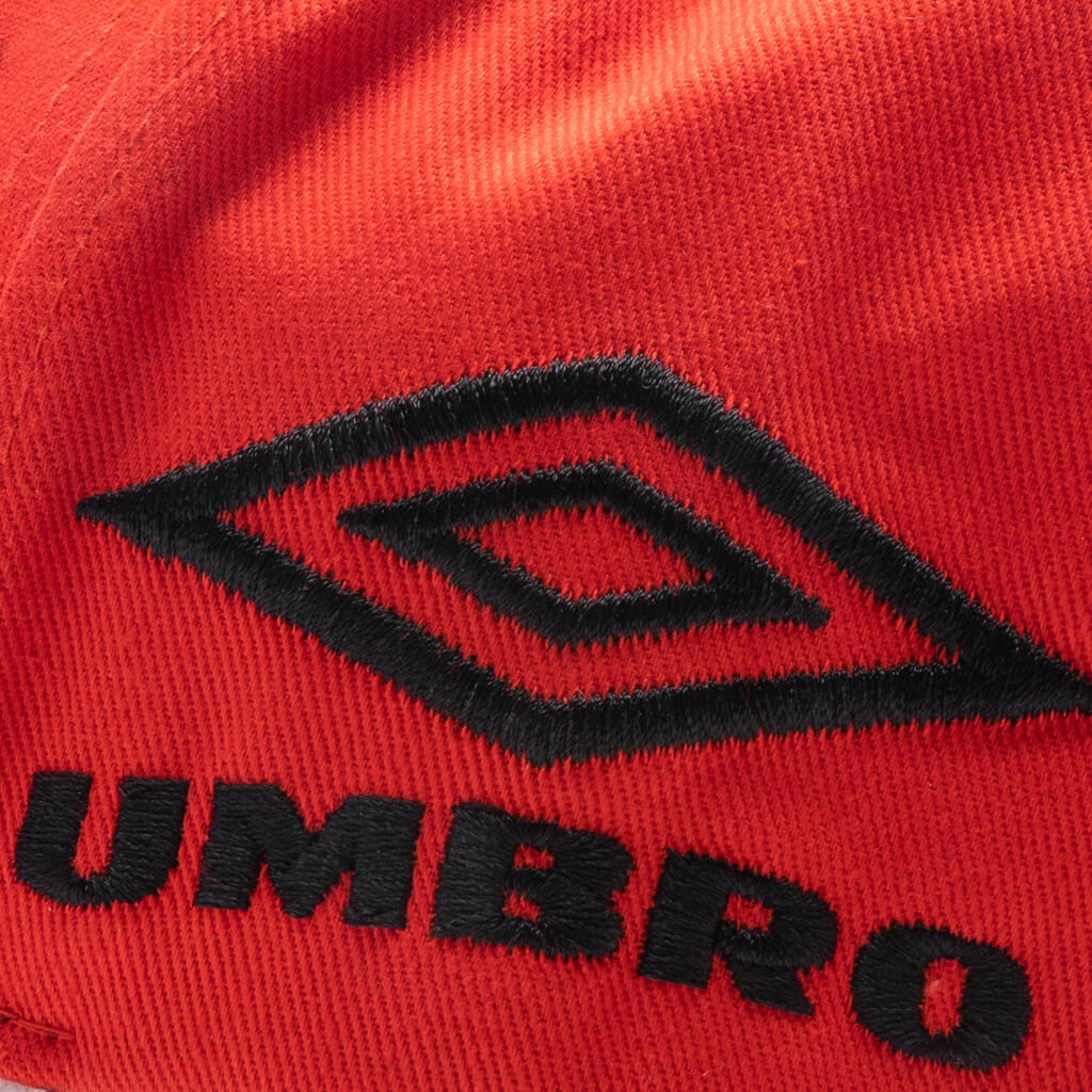 Umbro x Market Structure Adjustable Hat - Vermillion – Feature