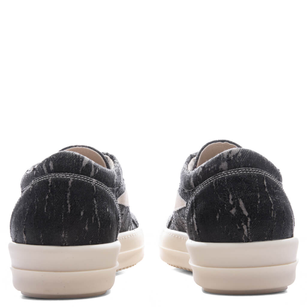 Vintage Sneaks - Black Washed Foil/Milk – Feature