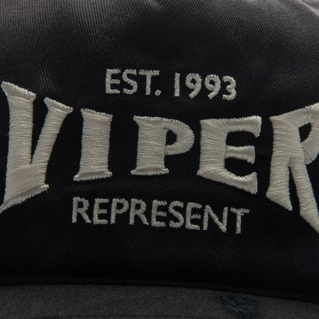 Represent x Viper Room x '47 Cap - Jet Black – Feature