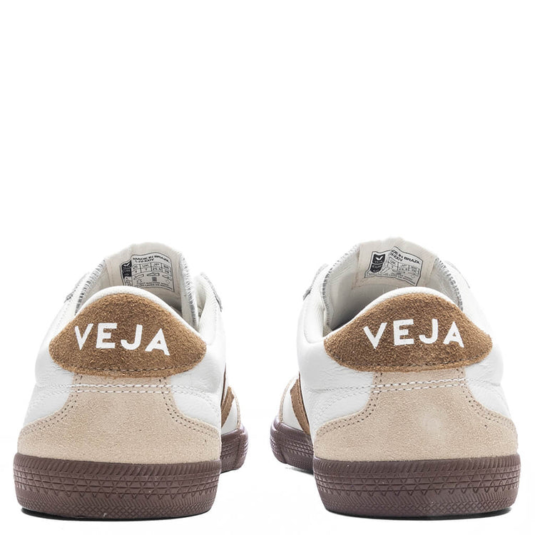 volley leather white tent bark Volly O.T. Leather