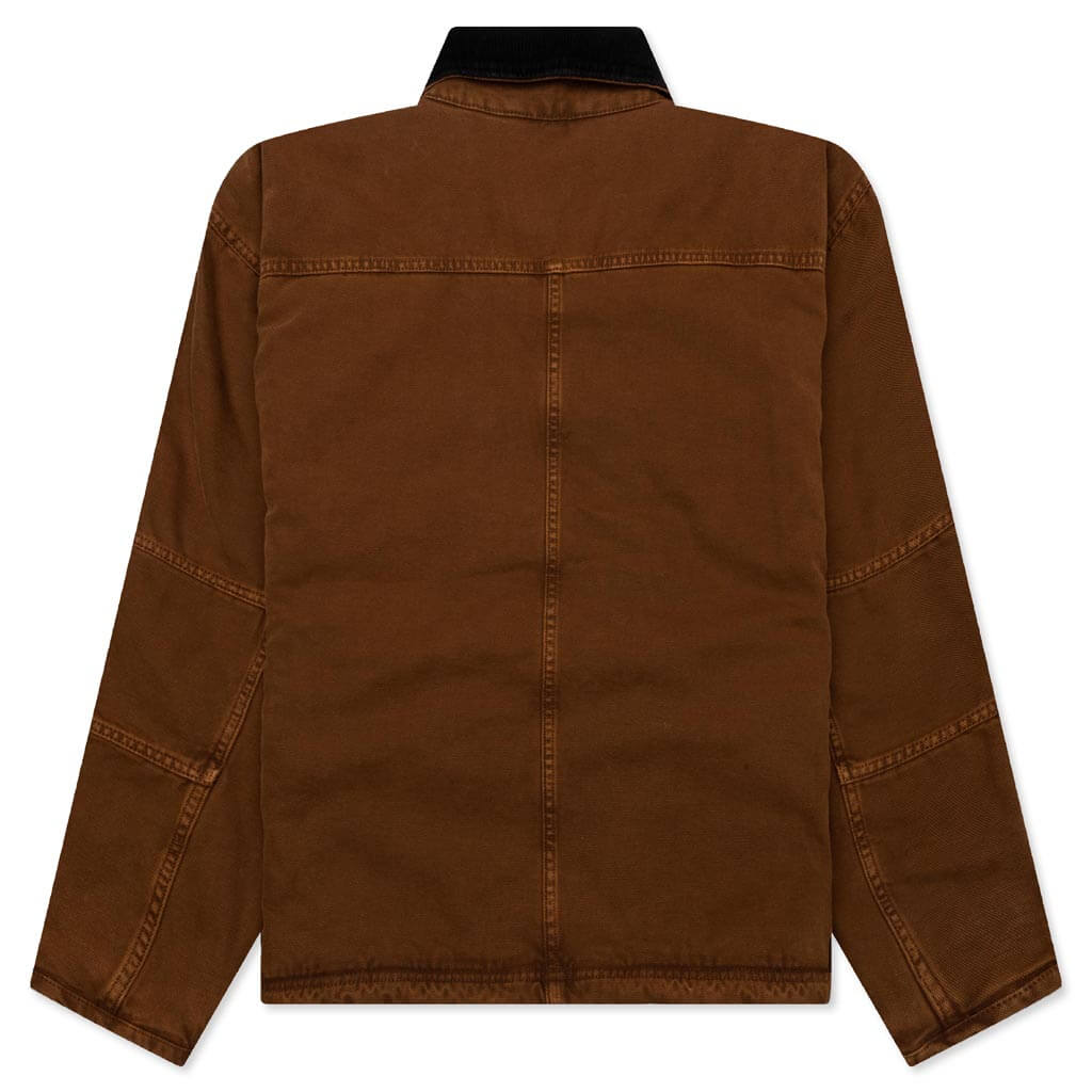 Washed Canvas Shop Jacket - Bronze – Feature