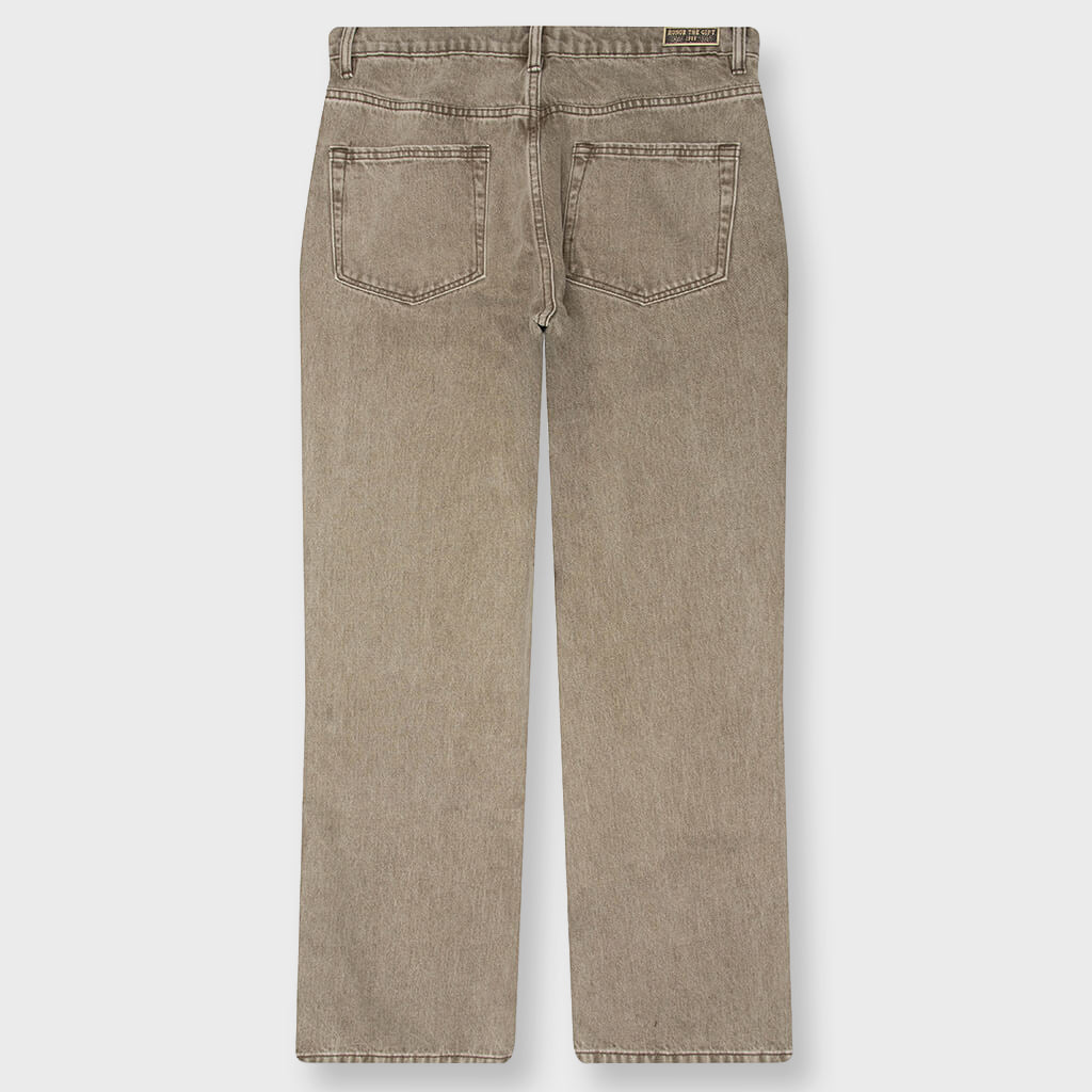 Washed Twill Pant - Taupe