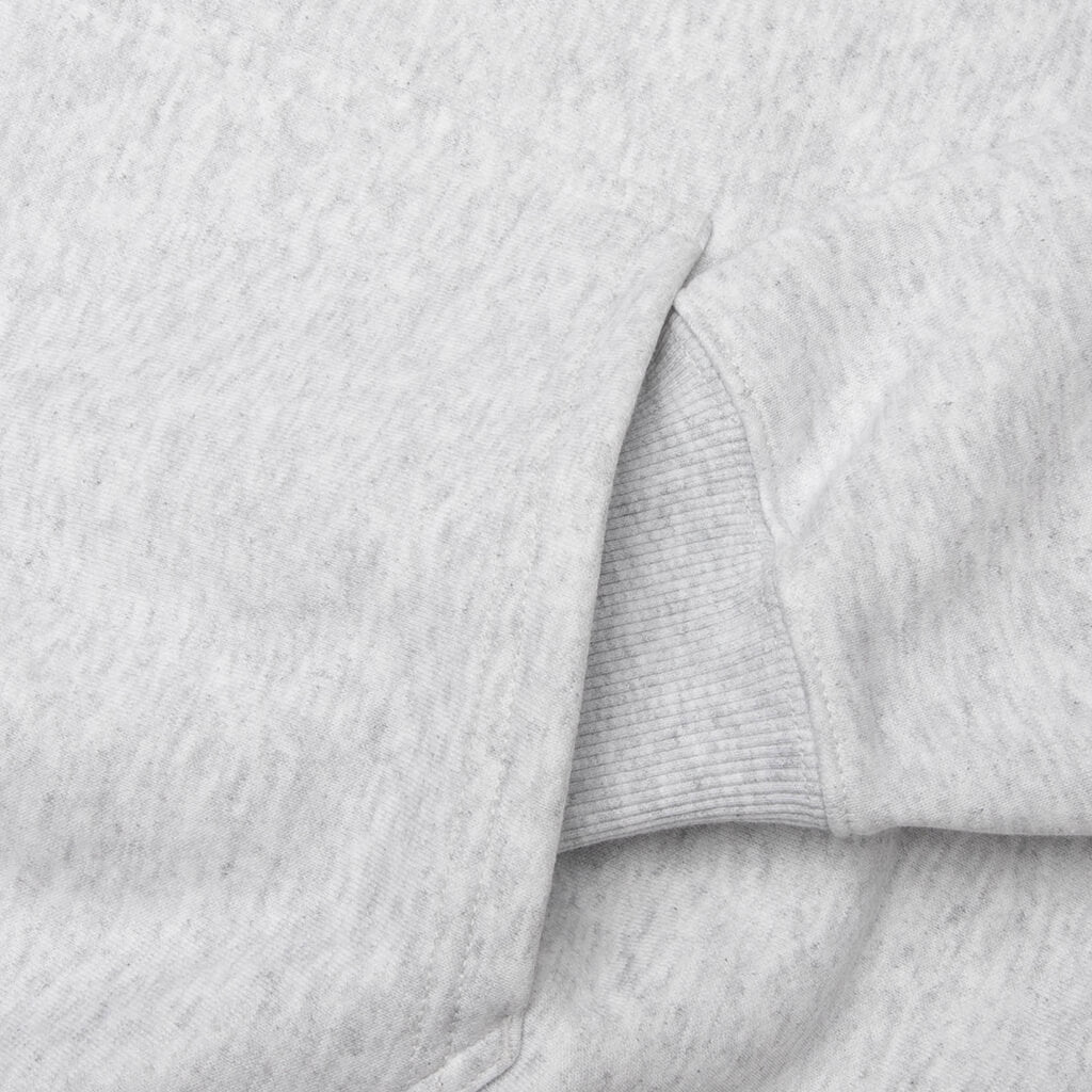 Wave Oval Hoodie - Ash Heather – Feature