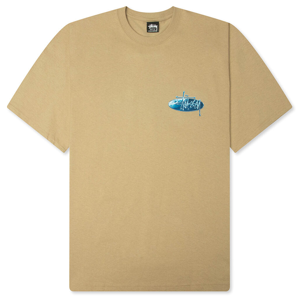 Wave Oval Tee - Khaki – Feature