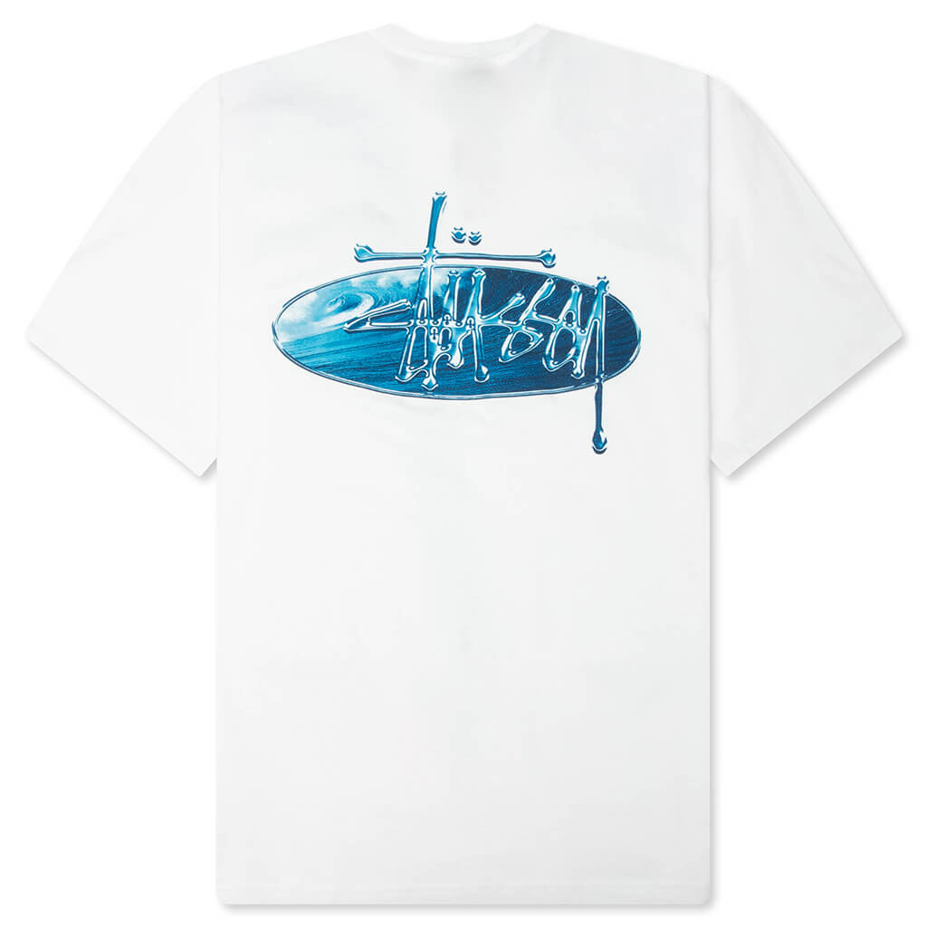 Wave Oval Tee - White – Feature