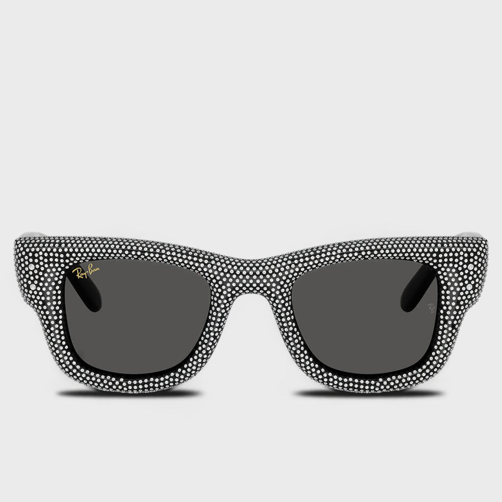 Wayfarer Puffer Crystal Pavé Edition - Black/Strass Pave