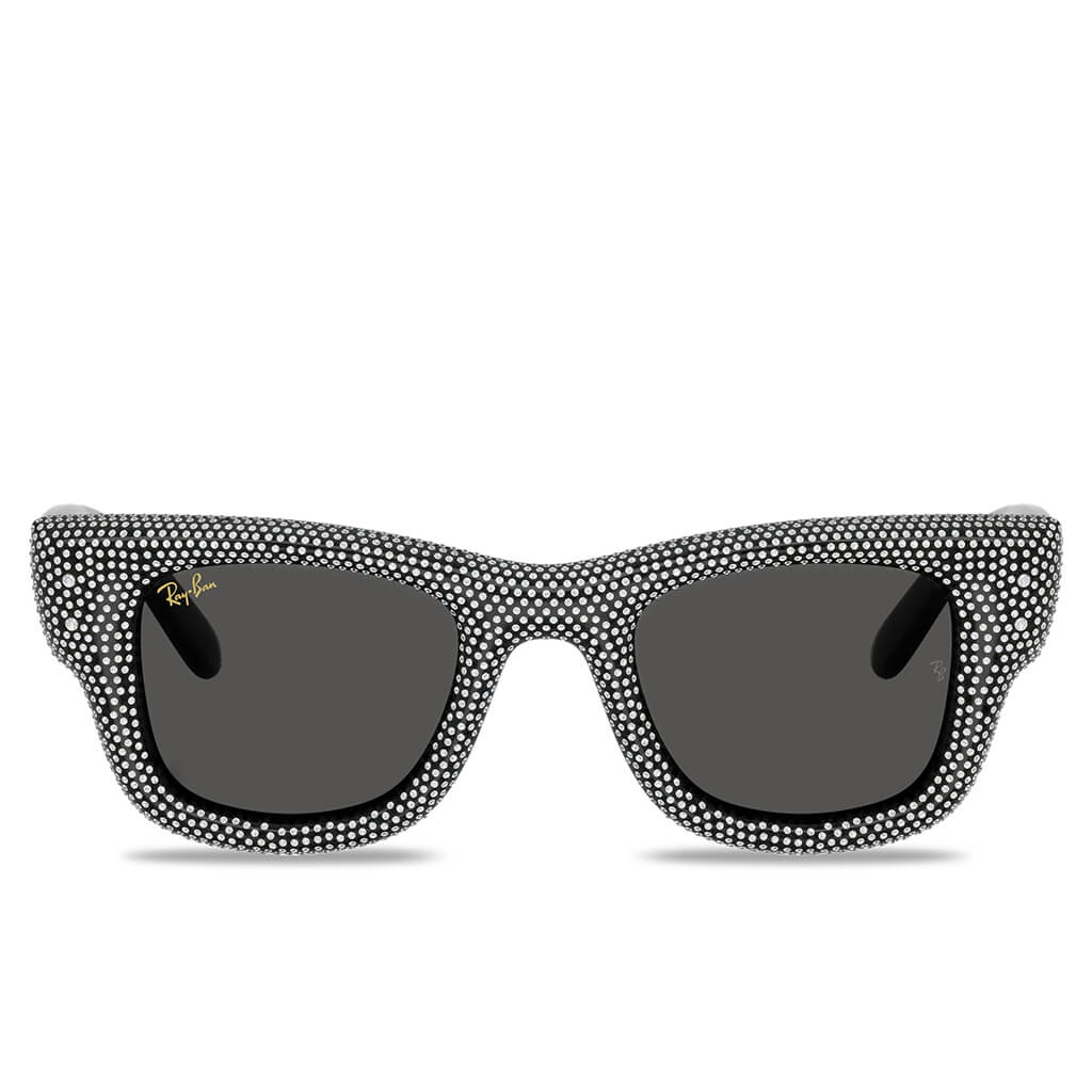Ray-Ban x A$AP Rocky Wayfarer Puffer Crystal Pavé Edition - Black