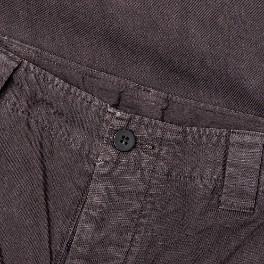 Wide Chino Crash Pants - Black – Feature