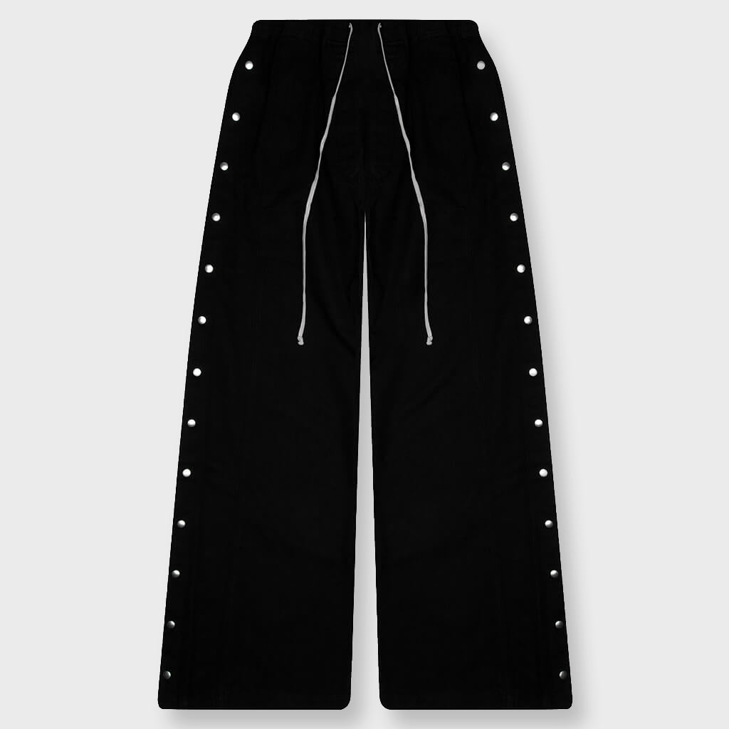 Wide Pusher Pants - Black