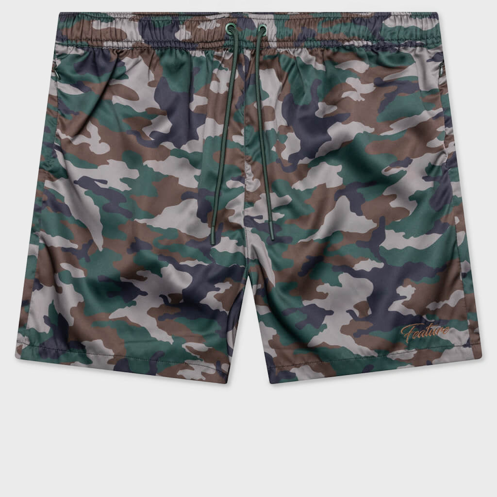 Winslow Swim Trunk - Woodland Camo