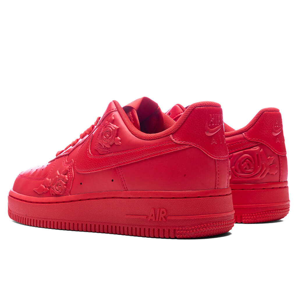 Women's Air Force 1 '07 'Red Roses' - University Red/University Red ...