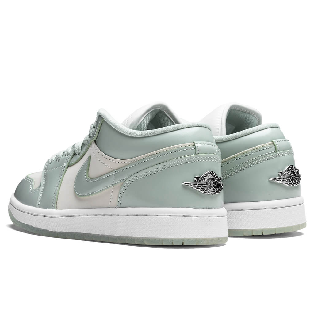 Women's Air Jordan 1 Low SE - Sail/Seafoam/Metallic Silver