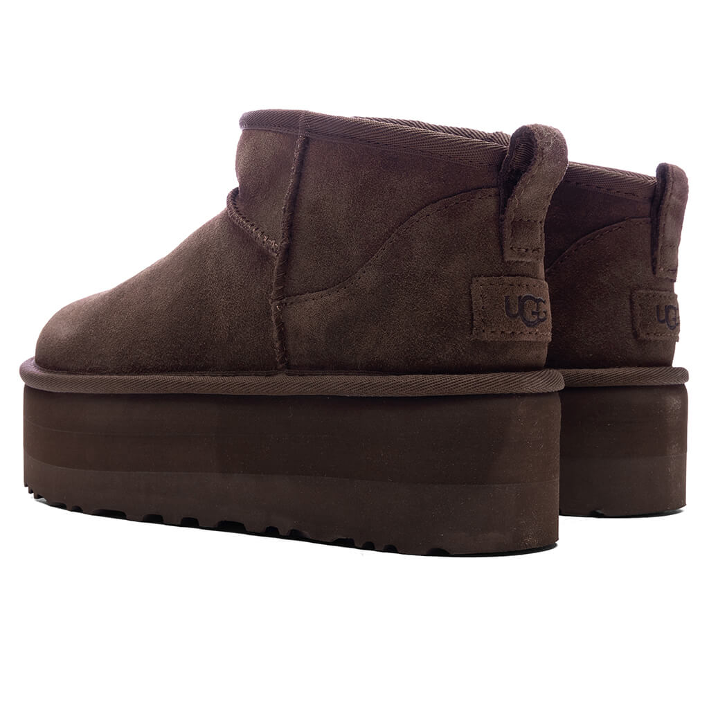 Women's Classic Ultra Mini Platform - Burnt Cedar – Feature