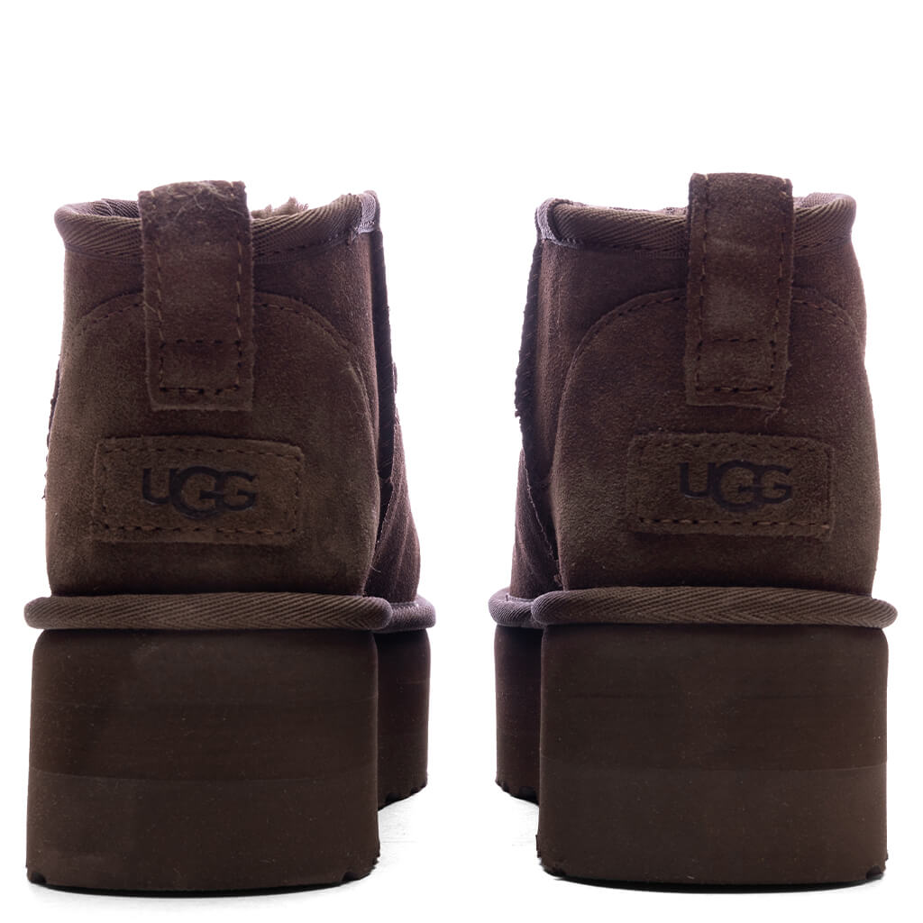 Women's Classic Ultra Mini Platform - Burnt Cedar – Feature