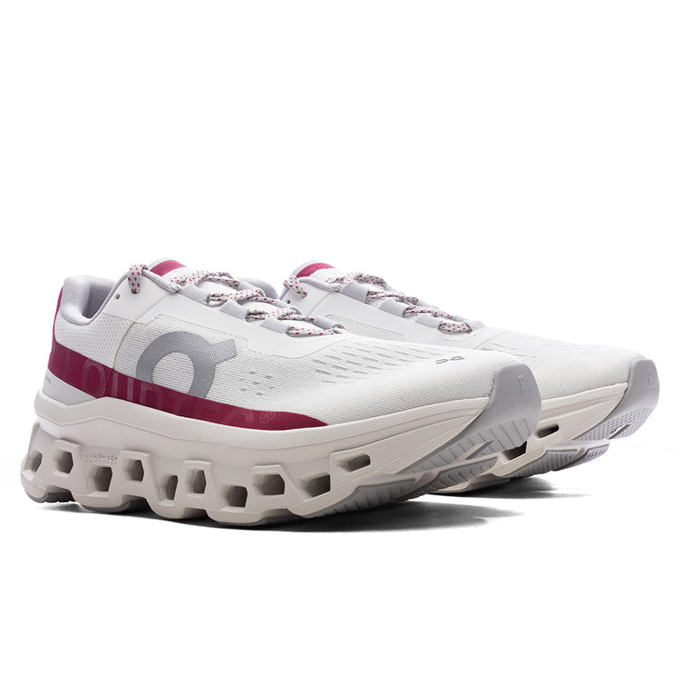 On Cloudmonster Women Ivory Grenadine 7.5