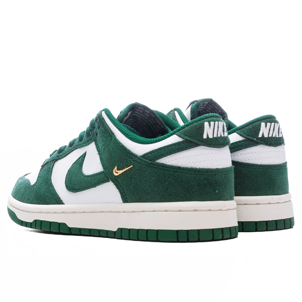 【新品】NIKE DUNK LOW RETRO 9.5 ホワイト/グリーン 新品】NIKE DUNK LOW RETRO 9.5 ホワイト/グリーン