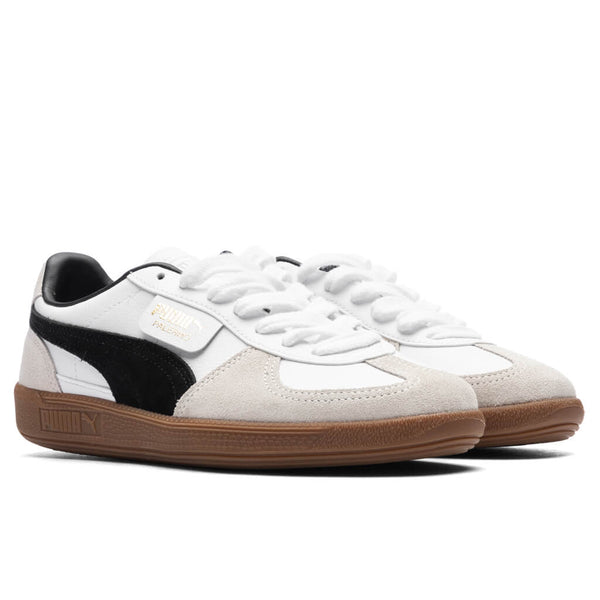 Puma PALERMO UNISEX - Trainers - white/vapor gray/white 