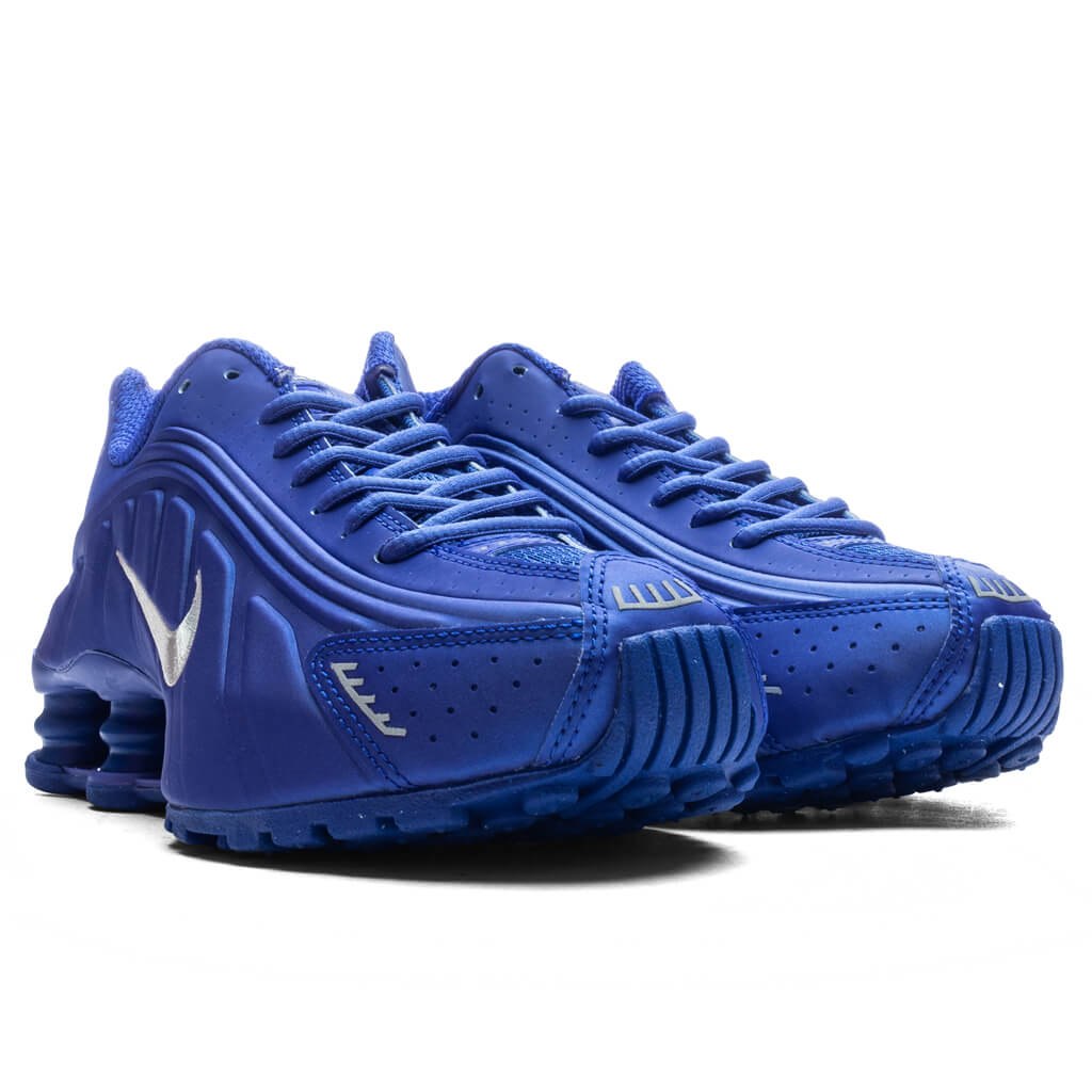 Women's Shox R4 - Racer Blue/Metallic Silver – Feature