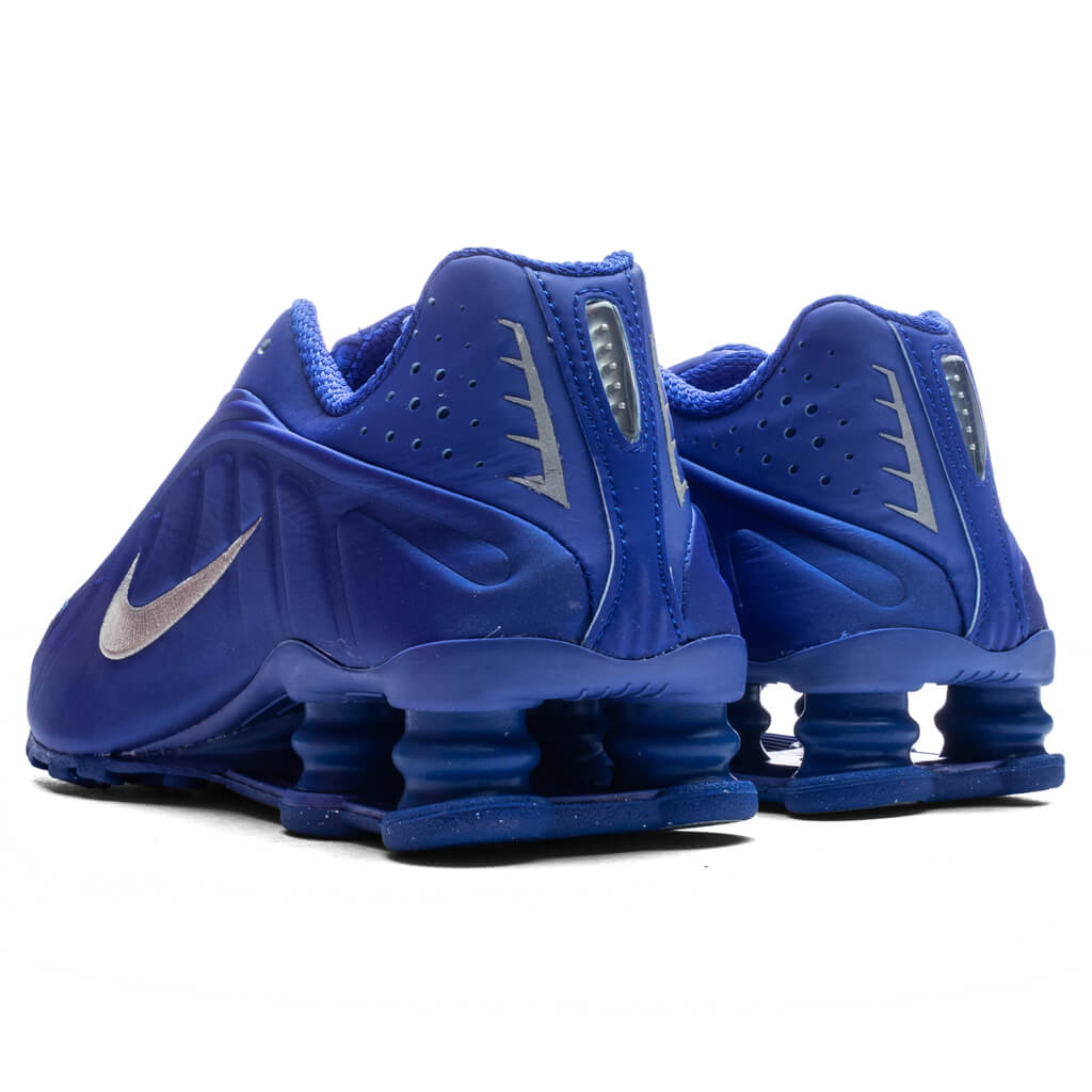 Women's Shox R4 - Racer Blue/Metallic Silver – Feature