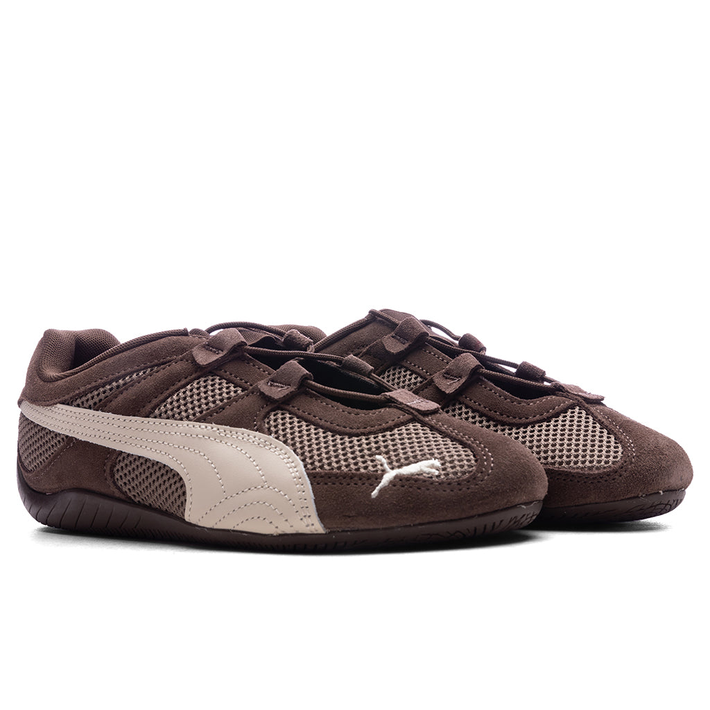 【新品】PUMA speed cat go ブラウン 23cm Women's Speedcat Go - Chocolate/Alpine Snow – Feature