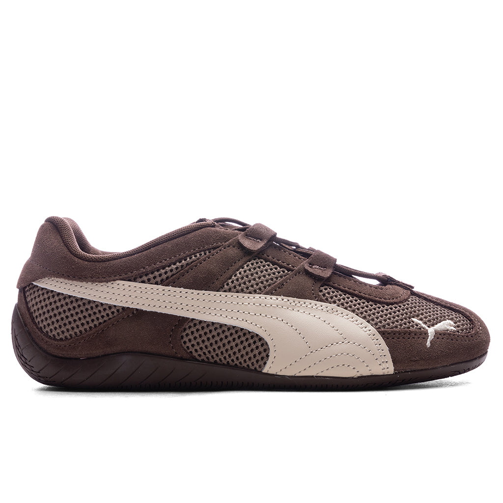 【新品】PUMA speed cat go ブラウン 23cm Women's Speedcat Go - Chocolate/Alpine Snow – Feature