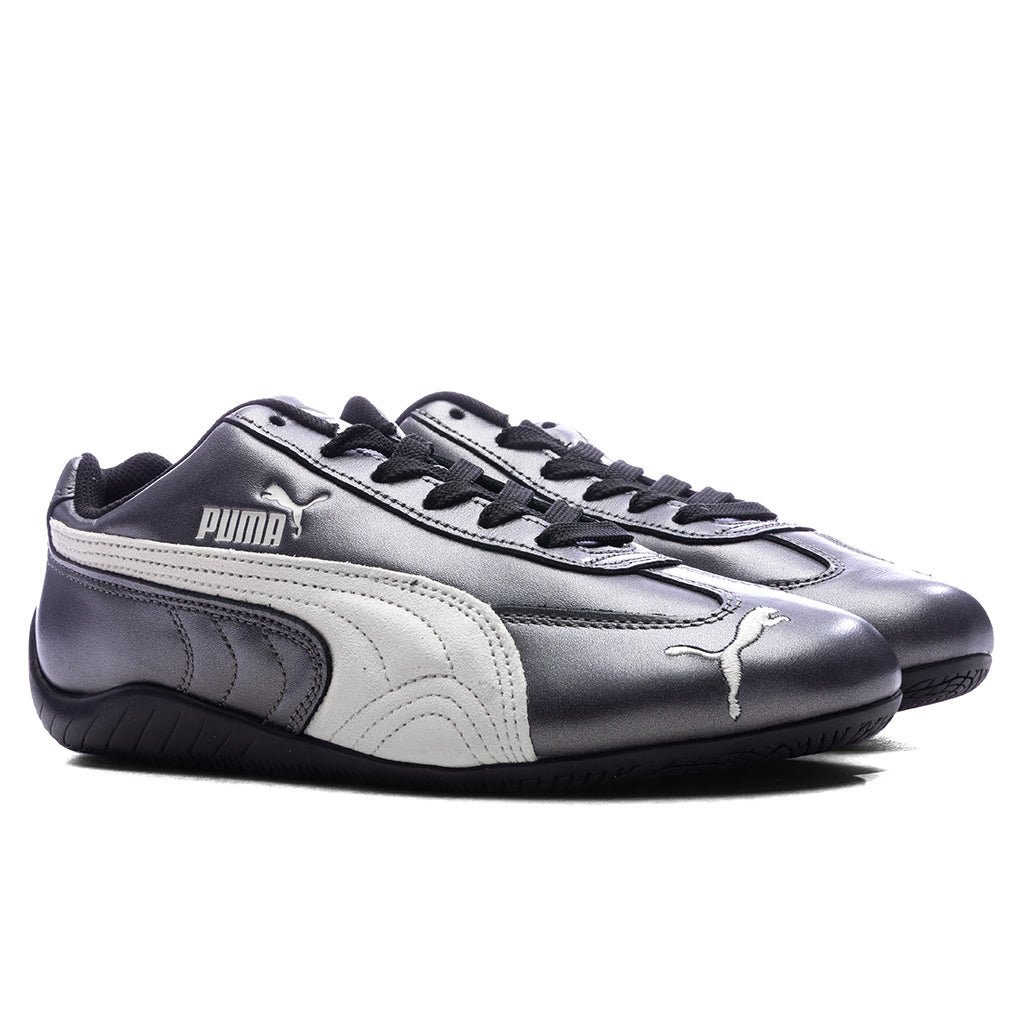 Puma Shoes Speedcat Ls Metallic Women\u0026#039;s Motorsport Shoes Women's  Speedcat Metallic Black/Warm White – Feature