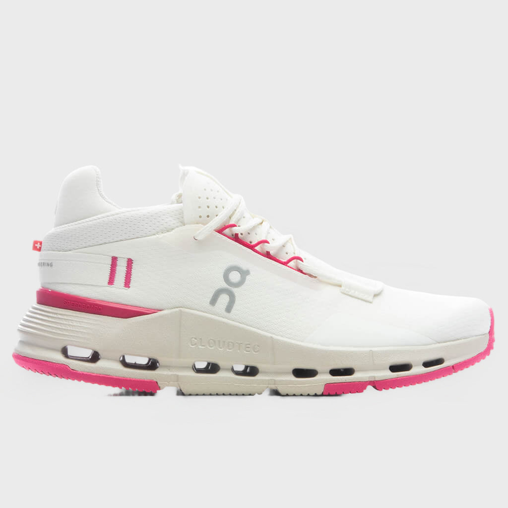 Women's Cloudnova 2 - Ivory/Pink