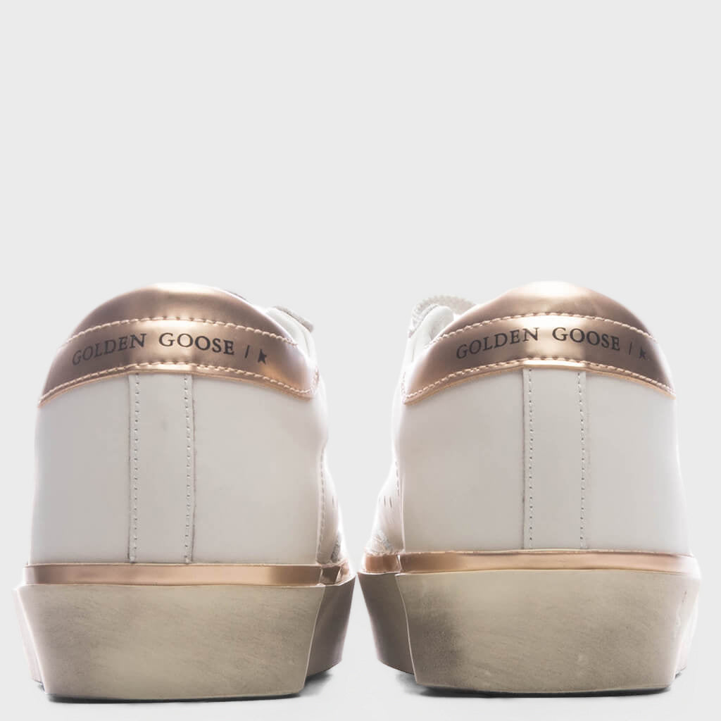 Women's Hi Star - White/Taupe – Feature