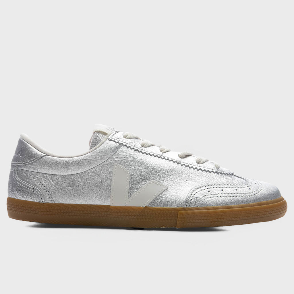 Women's Volley Leather - Silver/White/Natural