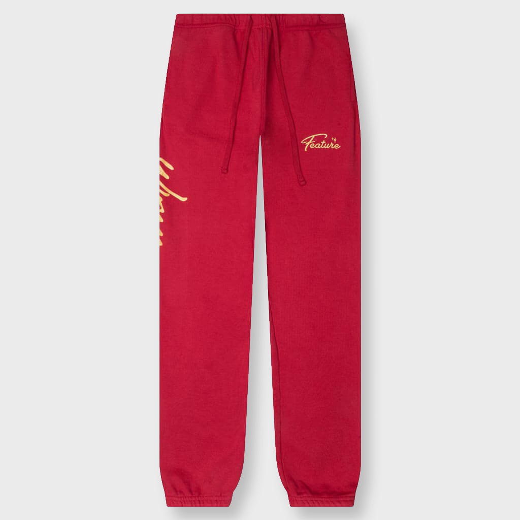 Shine Sweatpants - Scarlet