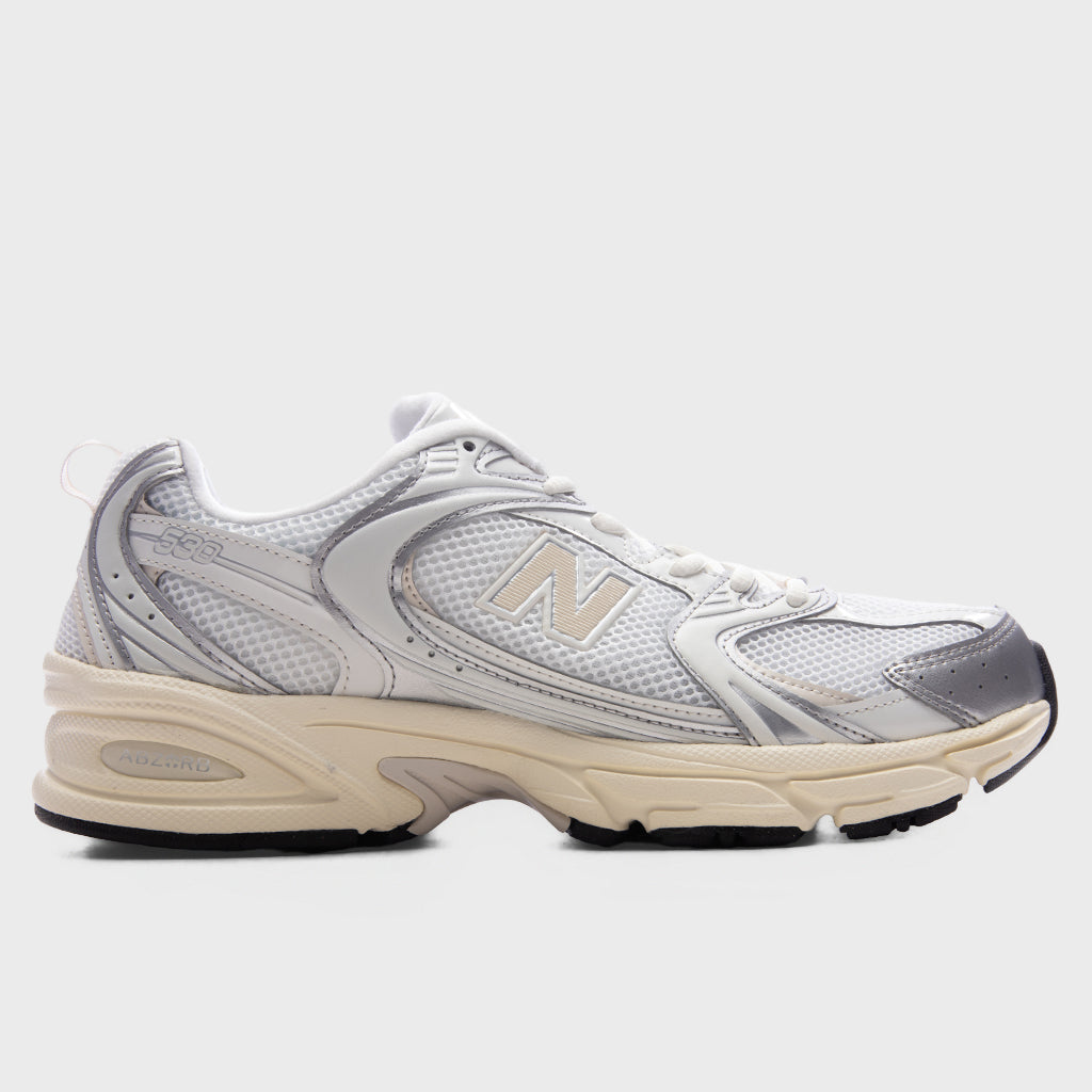 530 - Silver Metallic/Linen